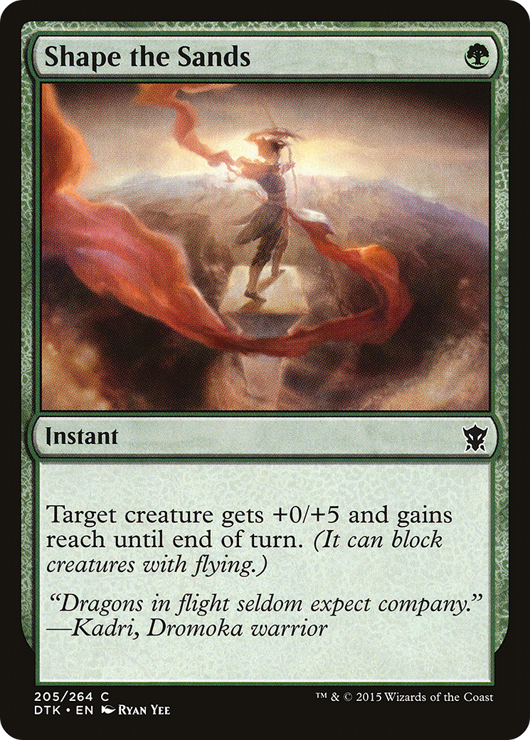 Shape the Sands - Foil