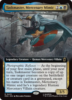 Taskmaster, Mercenary Mimic (0425) (Extended) (MSH) - Foil