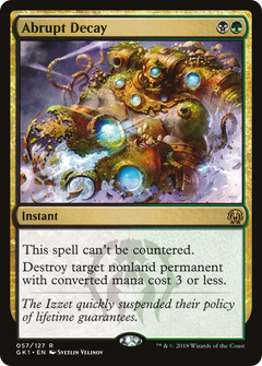 Abrupt Decay (GK)