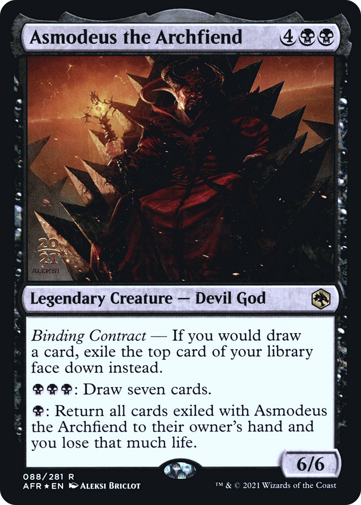 Asmodeus the Archfiend (088) (Prerelease) - Foil