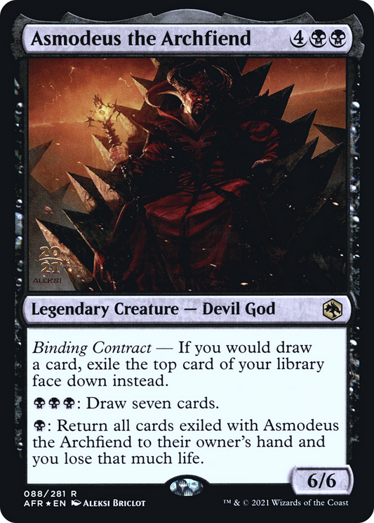 Asmodeus the Archfiend (088) (Prerelease) - Foil