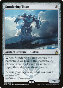 Sundering Titan - Foil