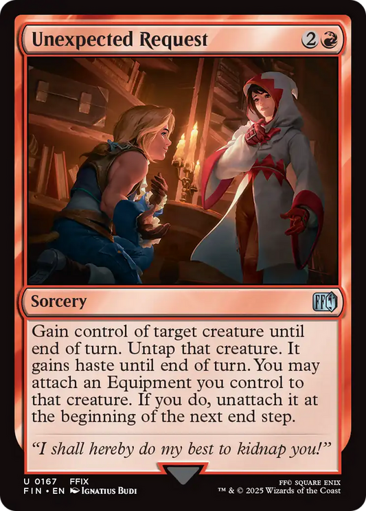 Unexpected Request - Foil