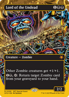 Lord of the Undead (0098) (Borderless) - First Place Foil