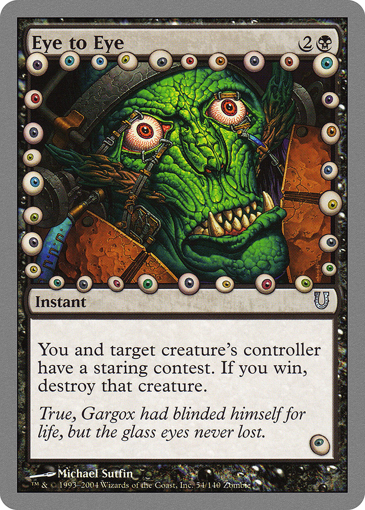 Eye to Eye - Foil