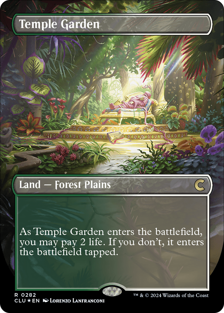 Temple Garden (0282) (Borderless) - Foil