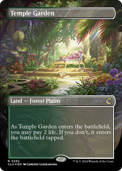 Temple Garden (0282) (Borderless) - Foil