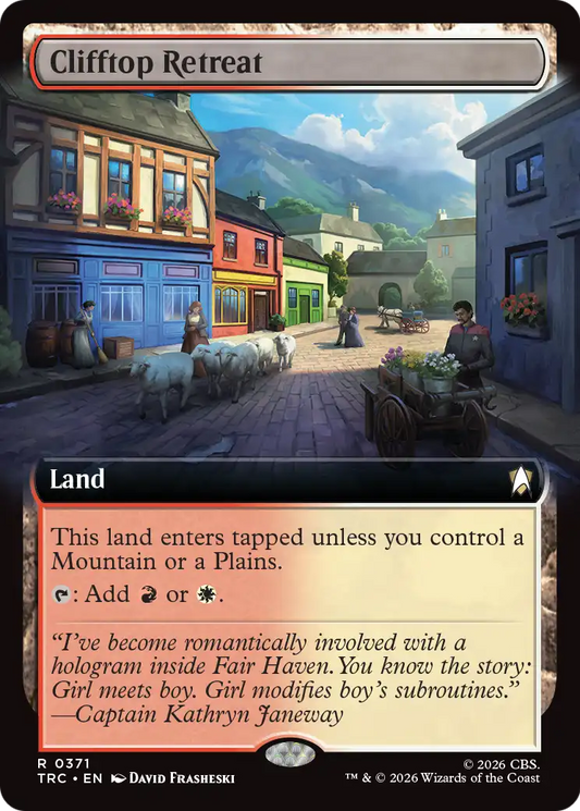 Clifftop Retreat (0371) (Extended Art) (TRC)