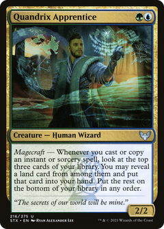 Quandrix Apprentice - Foil