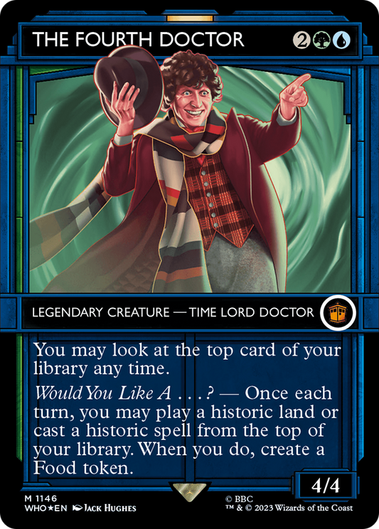 The Fourth Doctor (1146) (Showcase) - Surge Foil
