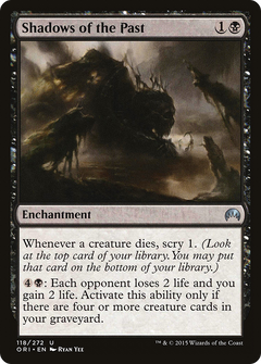 Shadows of the Past - Foil