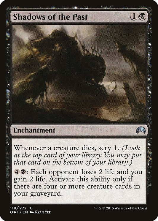 Shadows of the Past - Foil