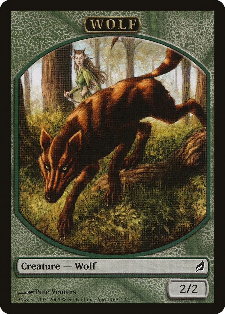 Wolf Token (010)