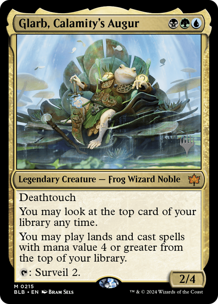 Glarb, Calamity's Augur (0215) (Promo Pack)