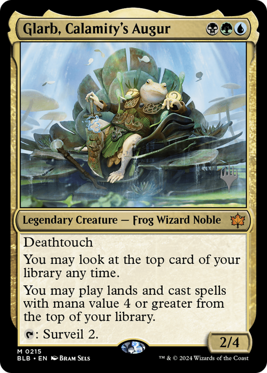Glarb, Calamity's Augur (0215) (Promo Pack)