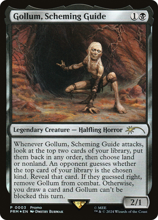 Gollum, Scheming Guide (0003) (Promo) - Foil