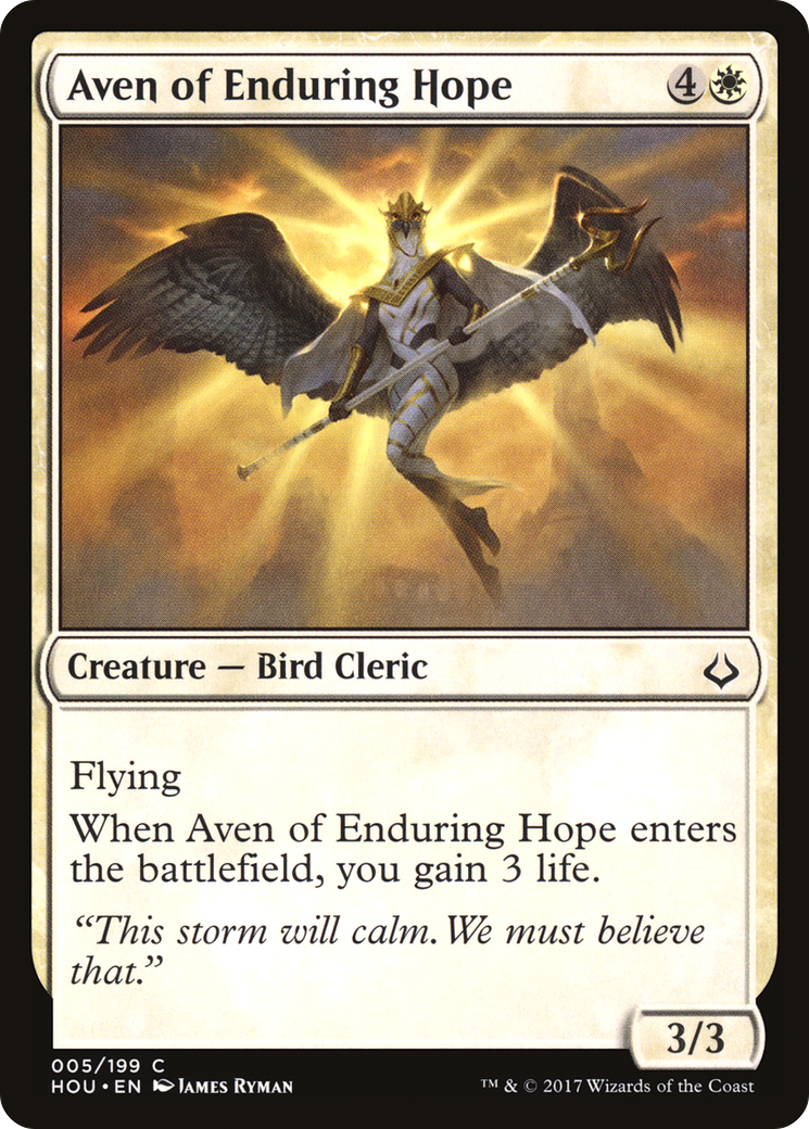 Aven of Enduring Hope - Foil