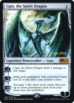 Ugin, the Spirit Dragon (001) (Prerelease) - Foil