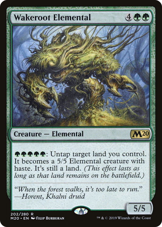 Wakeroot Elemental - Foil