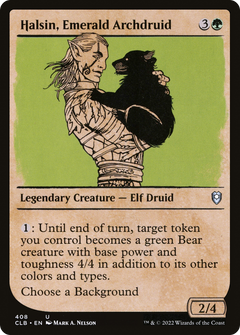 Halsin, Emerald Archdruid (408) (Showcase) - Foil