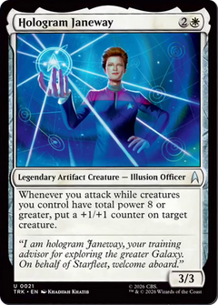 Hologram Janeway (TRK) - Foil