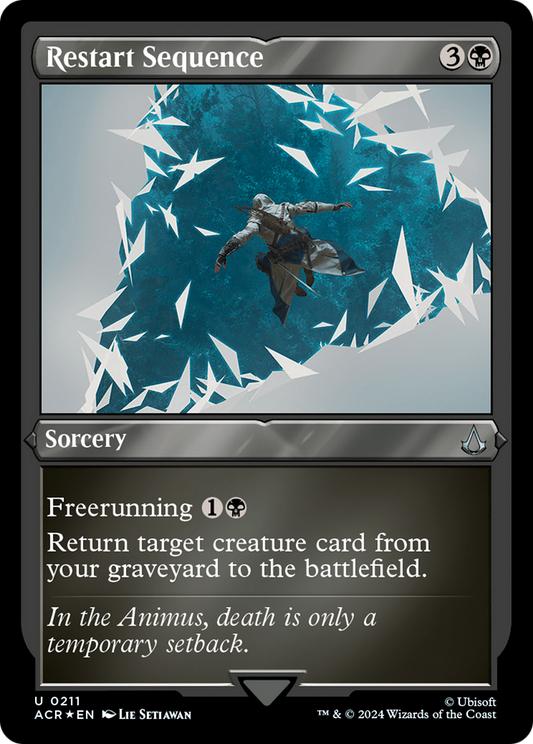 Restart Sequence (0211) - Foil Etched