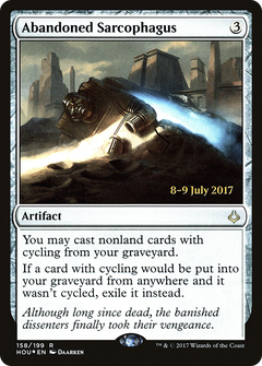 Abandoned Sarcophagus (158) (Prerelease) - Foil