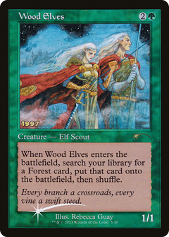 Wood Elves (005) (1997) (Retro Frame) - Foil
