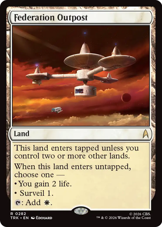 Federation Outpost (TRK) - Foil