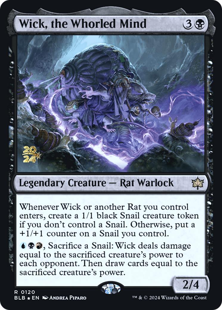 Wick, the Whorled Mind (0120) (Prerelease) - Foil