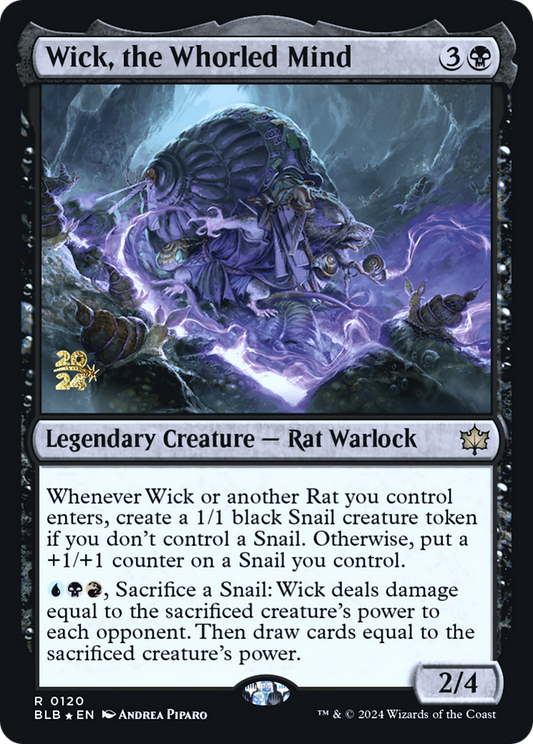 Wick, the Whorled Mind (0120) (Prerelease) - Foil