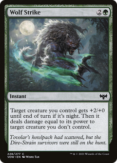 Wolf Strike - Foil