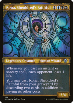 Rona, Sheoldred's Faithful (356) (Showcase) - Textured Foil