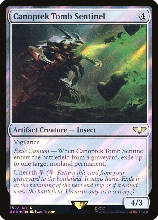 Canoptek Tomb Sentinel - Surge Foil