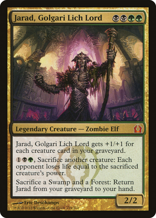 Jarad, Golgari Lich Lord - Foil