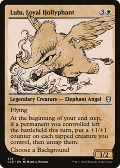Lulu, Loyal Hollyphant (379) (Showcase) - Foil