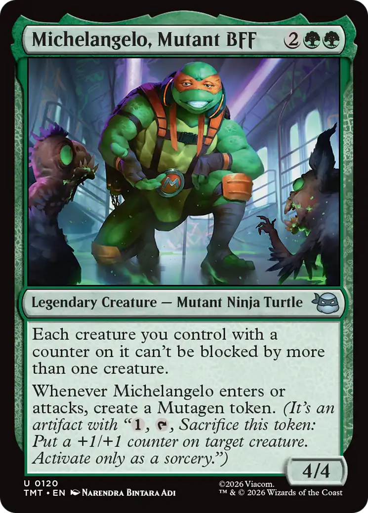 Michelangelo, Mutant BFF (TMT)
