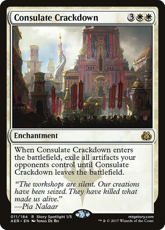 Consulate Crackdown - Foil