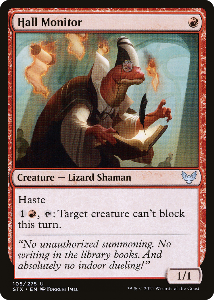 Hall Monitor - Foil