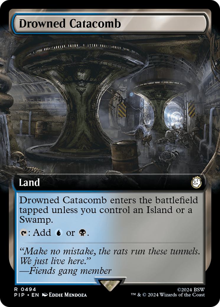 Drowned Catacomb (0494) (Extended Art) - Foil