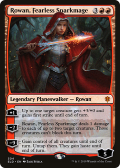 Rowan, Fearless Sparkmage - Foil