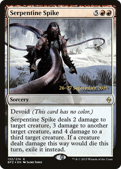 Serpentine Spike (133) (Prerelease) - Foil