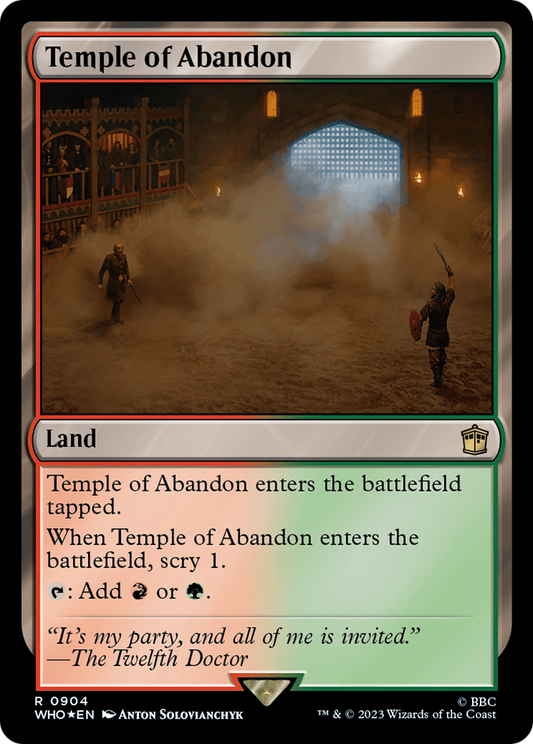 Temple of Abandon (0904) - Surge Foil