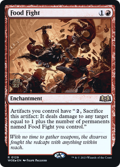 Food Fight (0129) (Prerelease) - Foil