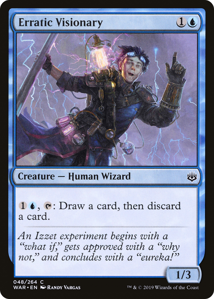 Erratic Visionary - Foil
