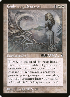 Enduring Renewal (3rd Place) (Oversized) (Arena League Promo)