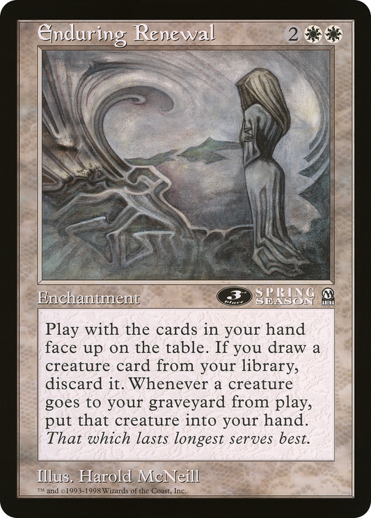 Enduring Renewal (3rd Place) (Oversized) (Arena League Promo)