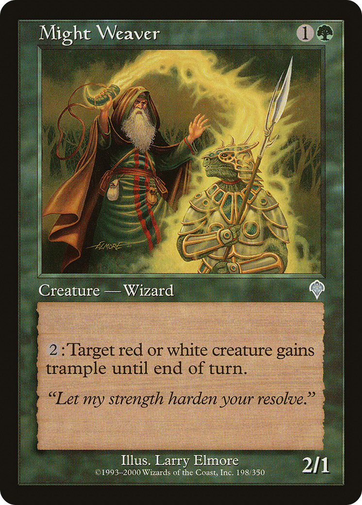Might Weaver - Foil
