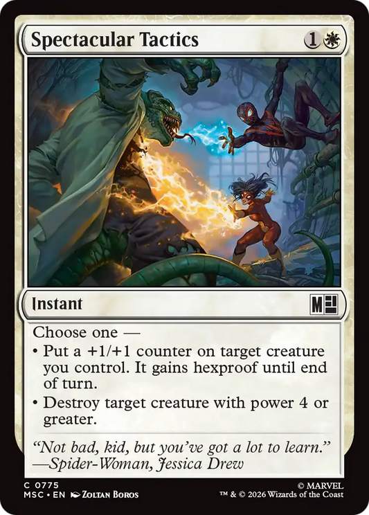 Spectacular Tactics (MSC) - Foil