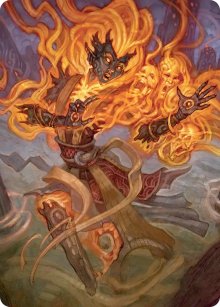 Ashling, Rekindled (33/54) Art Card (AECL)